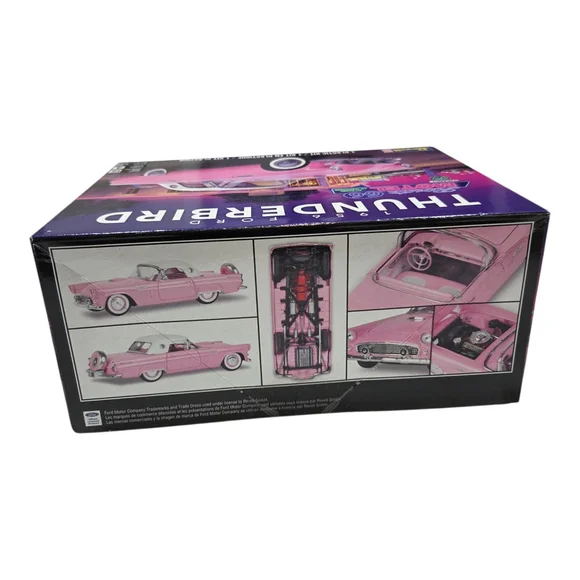 Revell 1956 Ford Thunderbird 1:24 Model Kit #85-4518 Pink Route 66 Series NIB - Picture 4 of 11